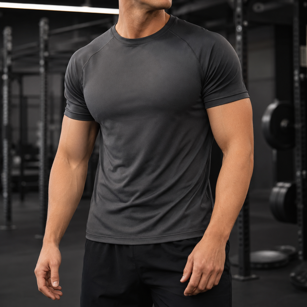 Camiseta para academia e treino funcional
